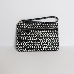 Kate Spade Shore Street Pop Scallop Wristlet Black